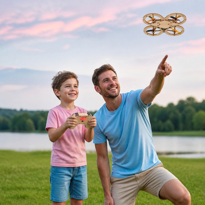 DIY-Holz-RC-Quadcopter-Bausatz – Baue dein eigenes Flugabenteuer