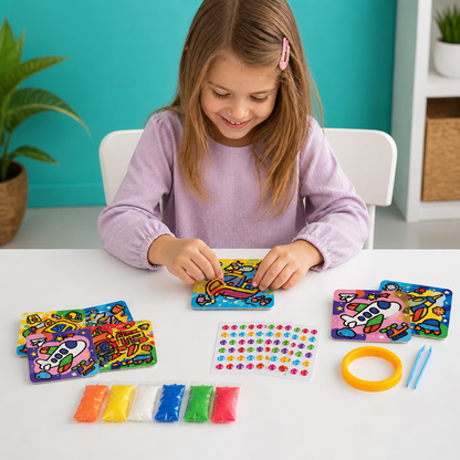 DIY-Knet-Sticker-Bastelset für Kinder