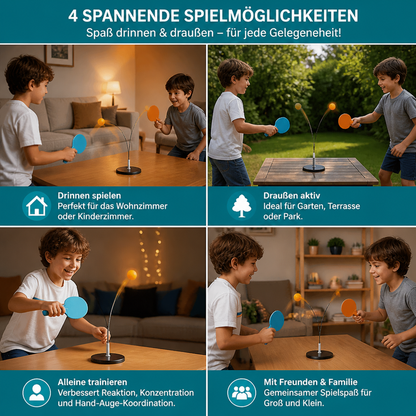 Interaktives leuchtendes Tischtennis-Spiel für Kinder