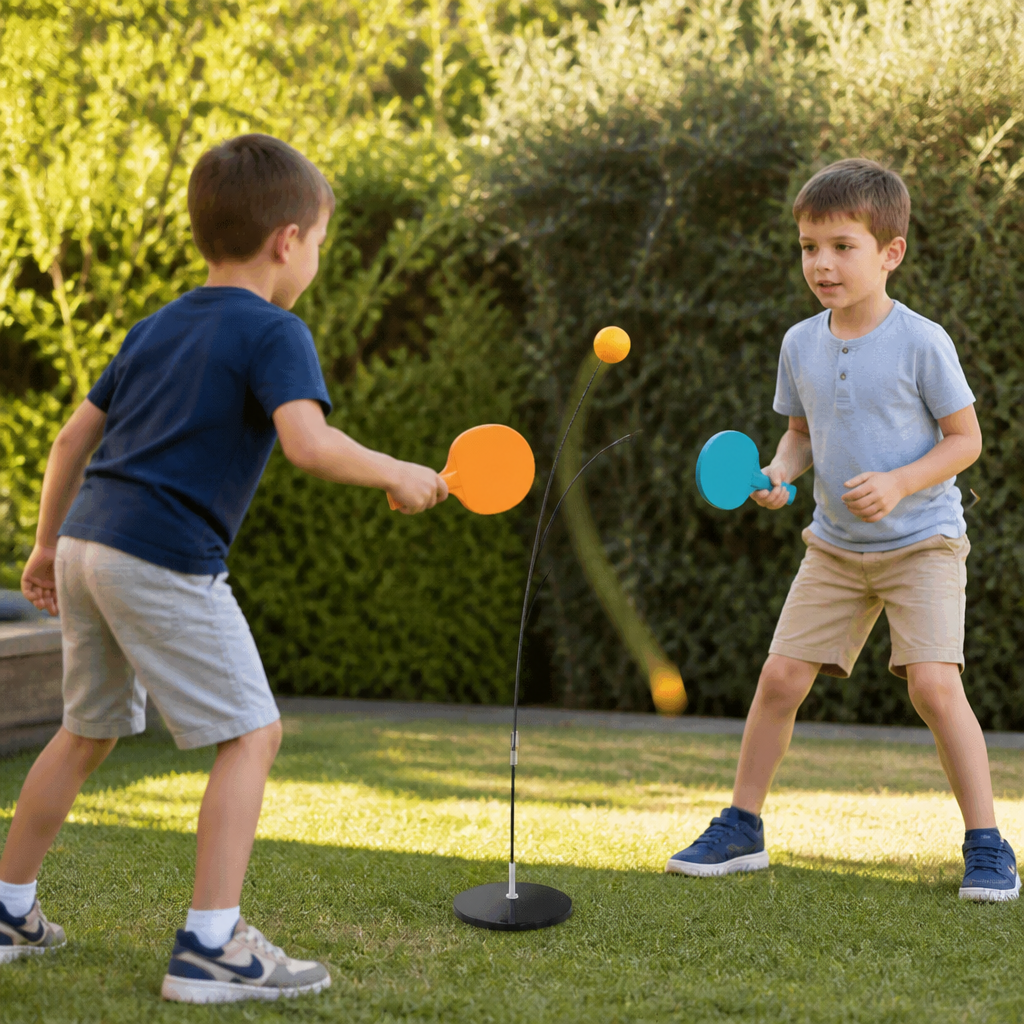 Interaktives leuchtendes Tischtennis-Spiel für Kinder