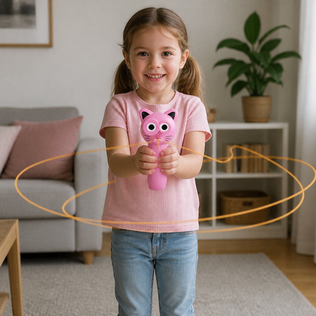 Interaktives fliegendes Seilspielzeug für Kinder