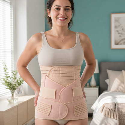 3-in-1 Bauchstütze & Rückbildungsgürtel nach der Geburt