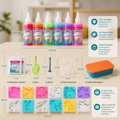 DIY-Wassergelee-Set mit Gelen & Formen