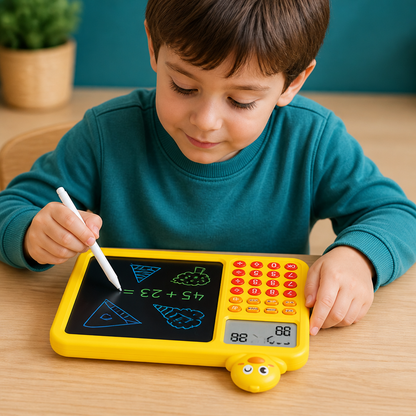 Interaktives Mathe-Zeichen- & Lösch-Lernset für Kinder