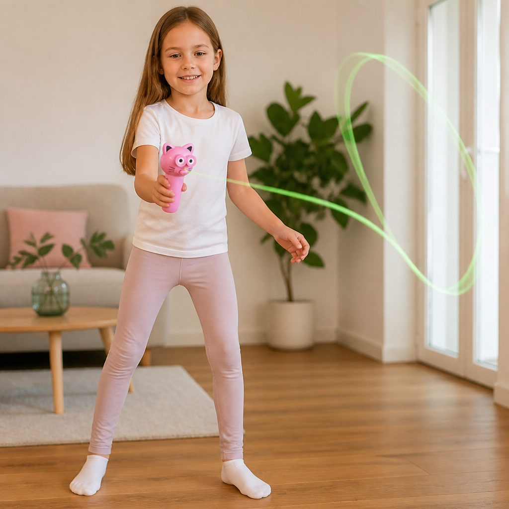 Interaktives fliegendes Seilspielzeug für Kinder