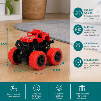 Reibungsbetriebenes Monstertruck-Stuntauto für Kinder