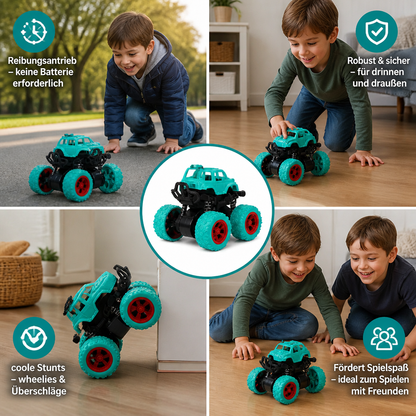Reibungsbetriebenes Monstertruck-Stuntauto für Kinder