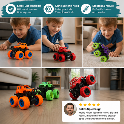 Reibungsbetriebenes Monstertruck-Stuntauto für Kinder