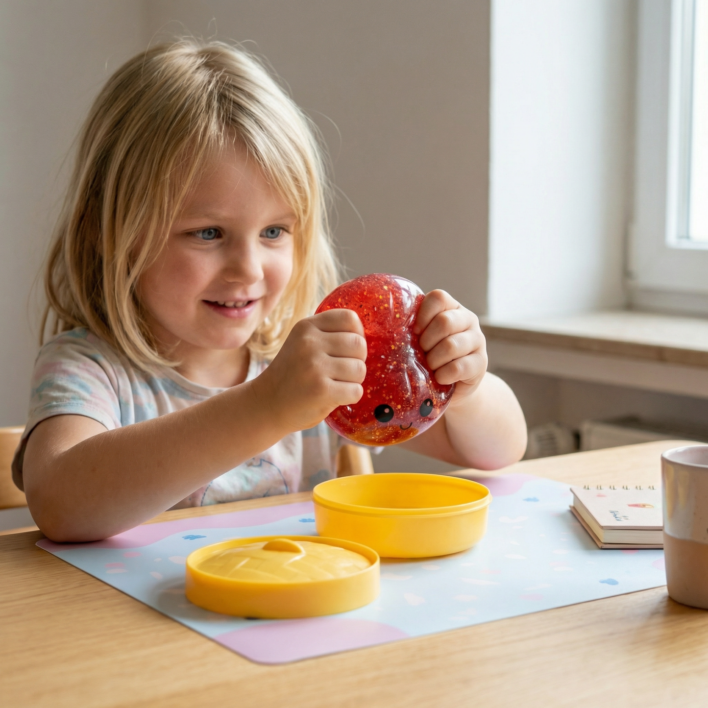 Squishy Fidget Spielzeug – Kawaii Quetschball zur Stresslinderung