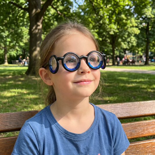 Kinder-Reisekrankheits-Brille – Ultraleichte Hilfe gegen Übelkeit auf Reisen