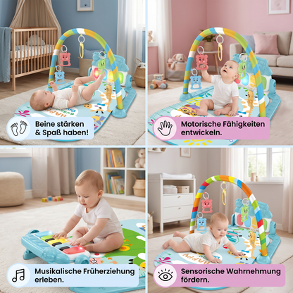 Interaktives Baby-Pedal-Piano – Motorik- & Sensorik-Spielzeug
