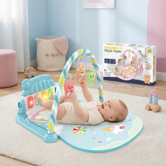 Interaktives Baby-Pedal-Piano – Motorik- & Sensorik-Spielzeug