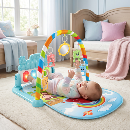 Interaktives Baby-Pedal-Piano – Motorik- & Sensorik-Spielzeug