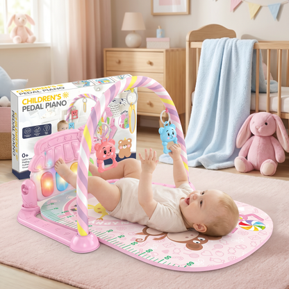Interaktives Baby-Pedal-Piano – Motorik- & Sensorik-Spielzeug