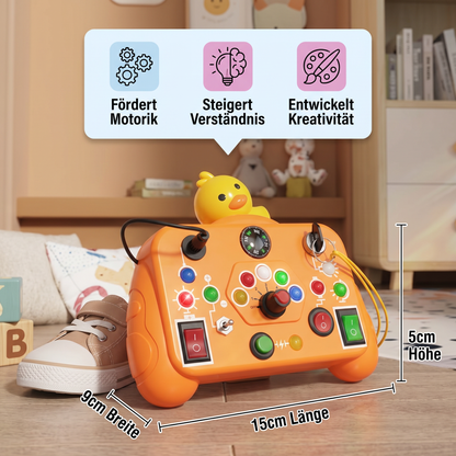 Montessori Aktivitätsspielzeug für Kinder – Lernspiel zur Förderung von Motorik, Verständnis & Kreativität