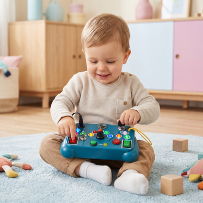 Montessori Aktivitätsspielzeug für Kinder – Lernspiel zur Förderung von Motorik, Verständnis & Kreativität