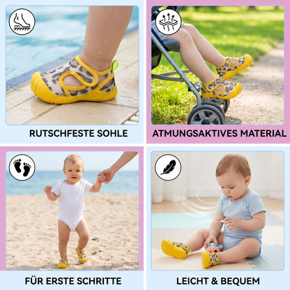 Sommer Babysandalen mit rutschfester Sohle und atumungsaktivem Material