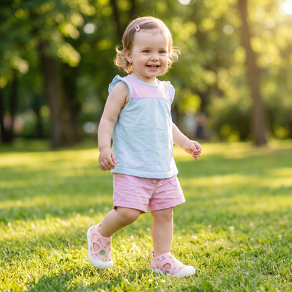 Sommer Babysandalen mit rutschfester Sohle und atumungsaktivem Material