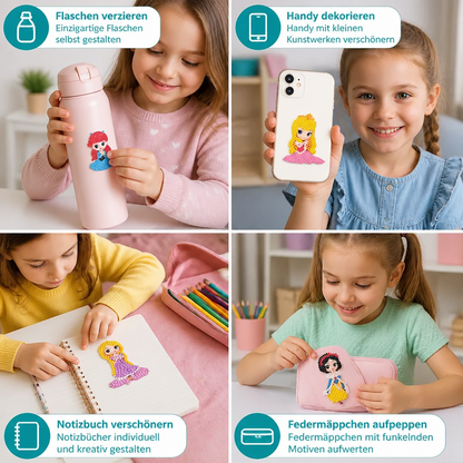 DIY-Diamond-Painting-Sticker-Bastelset für Kinder
