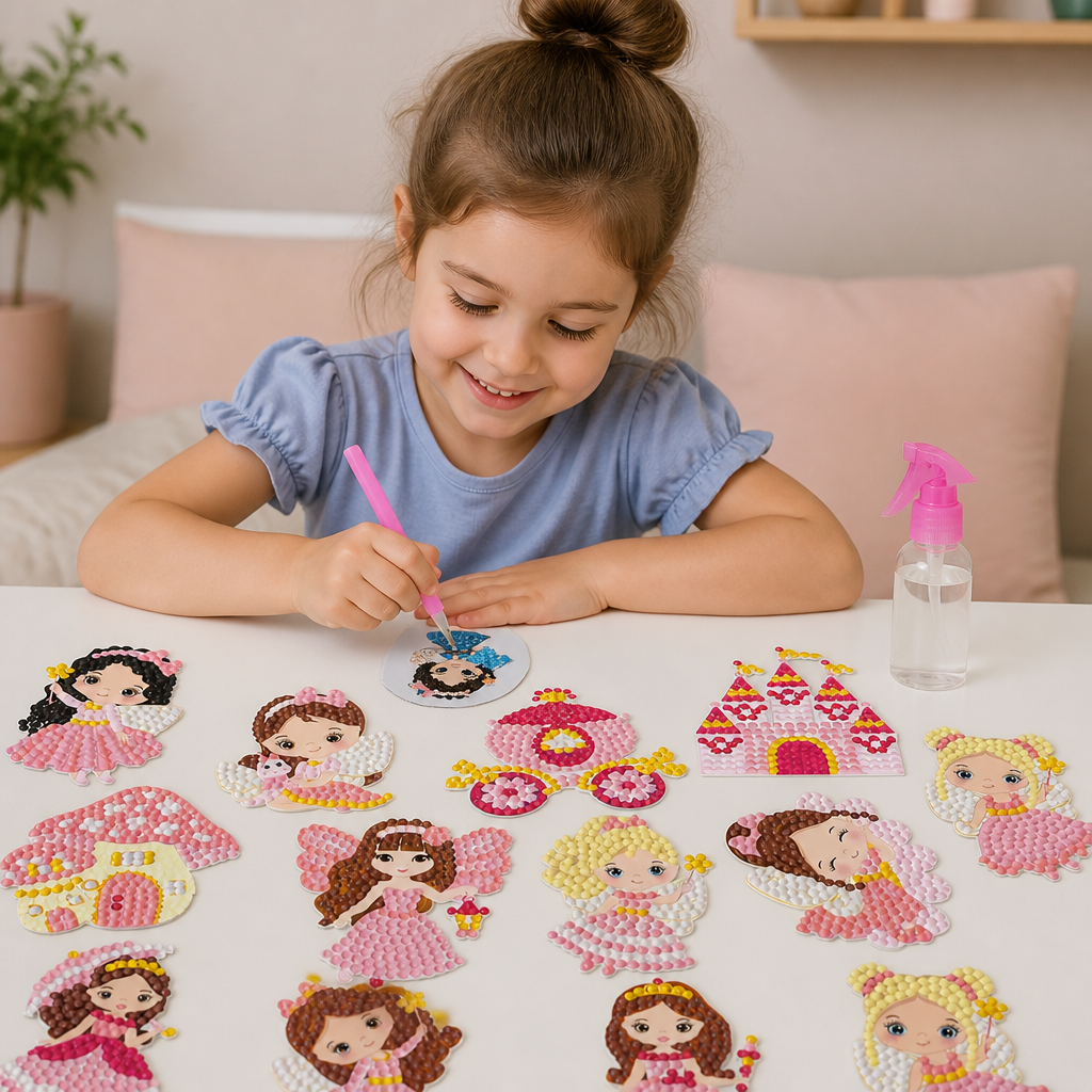 DIY-Diamond-Painting-Sticker-Bastelset für Kinder