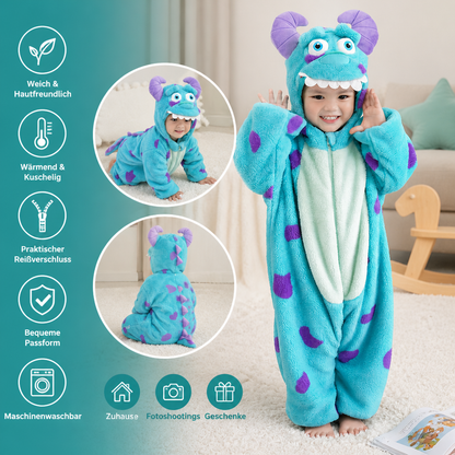 Kuscheliges flauschiges Kostüm für Babys & Kleinkinder