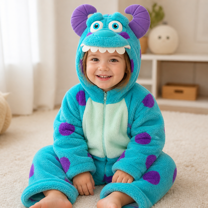 Kuscheliges flauschiges Kostüm für Babys & Kleinkinder