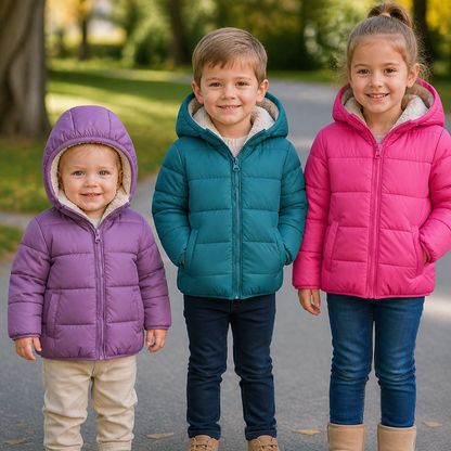 Gefütterte Steppjacke für Babys & Kleinkinder