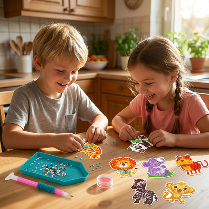 DIY-Diamond-Painting-Sticker-Bastelset für Kinder