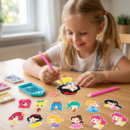 DIY-Diamond-Painting-Sticker-Bastelset für Kinder