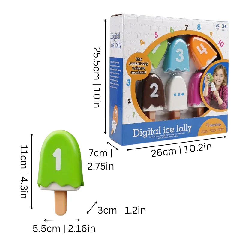 Zählbares Eiscreme-Spielzeug