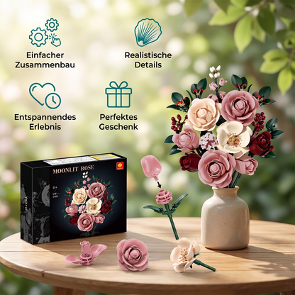 Blumenstrauß-Bausteinset
