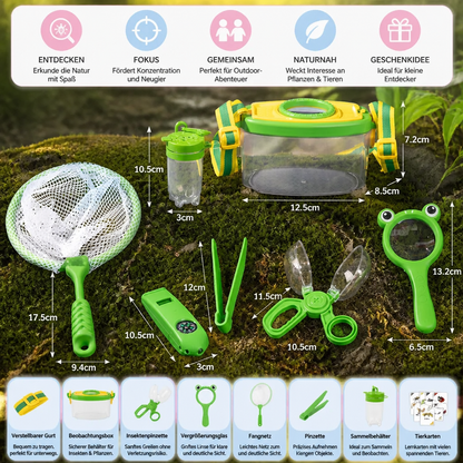 Kinder Outdoor Insekten Beobachtungs Set mit Zubehör