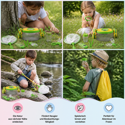 Kinder Outdoor Insekten Beobachtungs Set mit Zubehör
