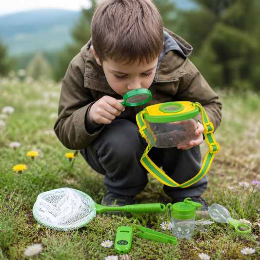 Kinder Outdoor Insekten Beobachtungs Set mit Zubehör
