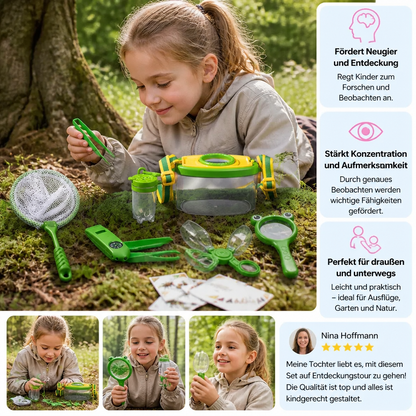 Kinder Outdoor Insekten Beobachtungs Set mit Zubehör