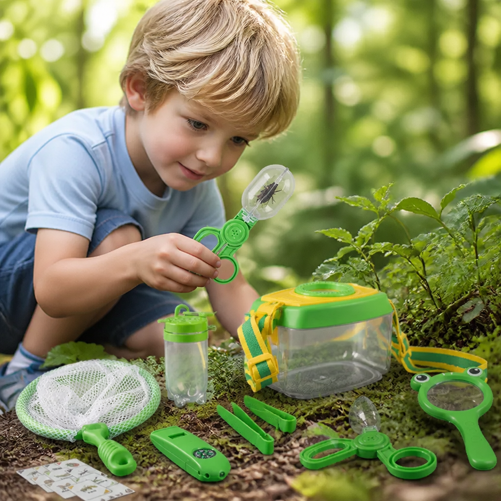 Kinder Outdoor Insekten Beobachtungs Set mit Zubehör