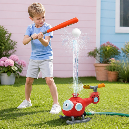 Kinder Baseball Helikopter Wassersprinkler für Outdoor Sommer Spaß