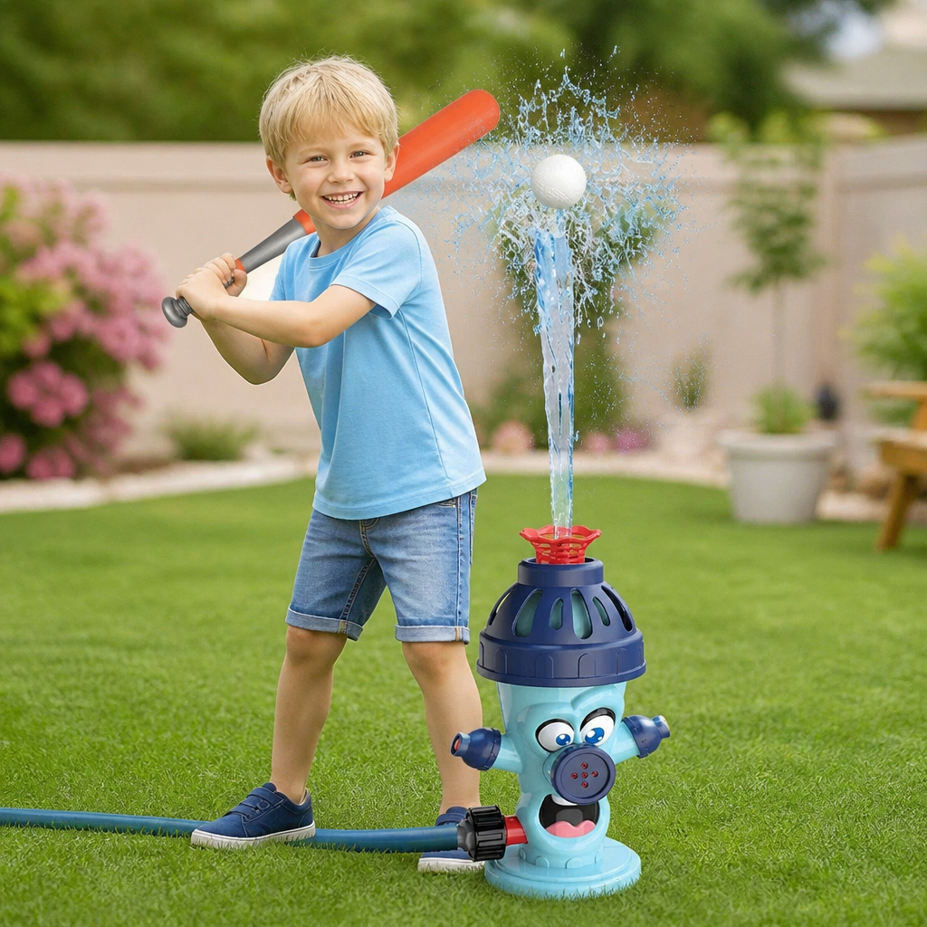 Kinder Baseball Helikopter Wassersprinkler für Outdoor Sommer Spaß