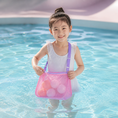 Kinder Netz Strand und Pool Tasche für Spielzeug und Zubehör