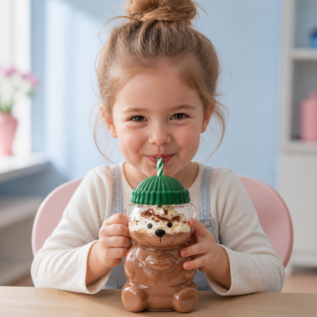 HoneyBear Kinder-Trinkflasche