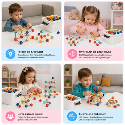 3D-STEM-Bausatz – Kreatives Lernspielzeug