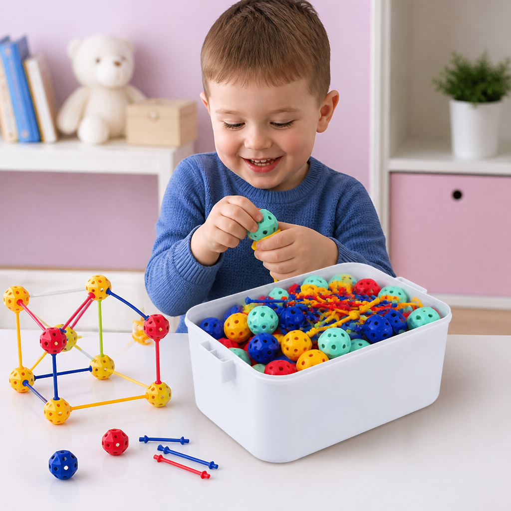 3D-STEM-Bausatz – Kreatives Lernspielzeug