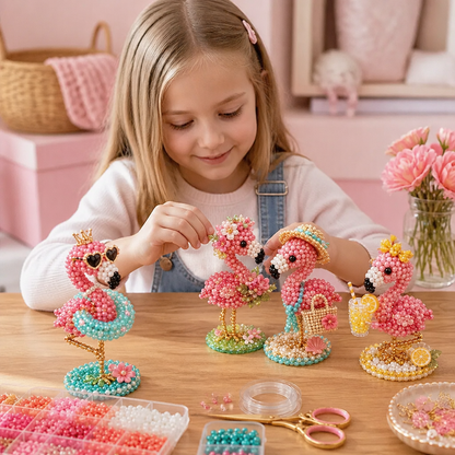 3D-Perlentier-Bastelset – DIY-Set für Mini-Perlenkunst für Anfänger