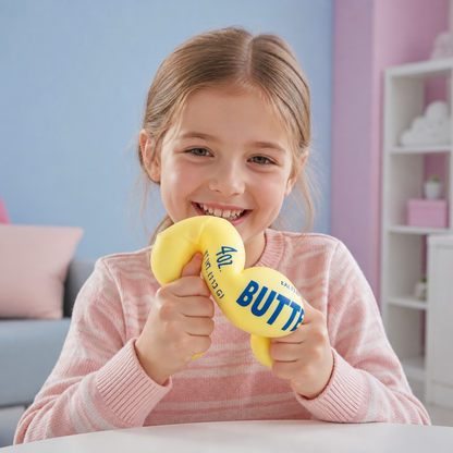 Jumbo-Squishy-Butter-Stick – Langsam aufquellender Stressball und sensorisches Fidget-Spielzeug