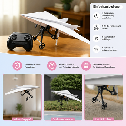 DIY-Bausatz für ferngesteuerte Papierflieger