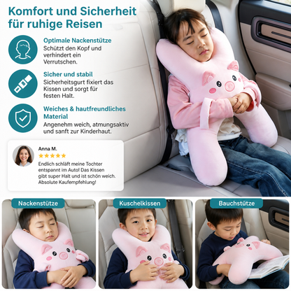 Reisekissen für Kinder – Bequeme Schlafstütze für unterwegs