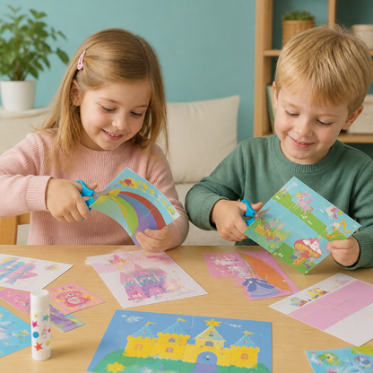 Scherenübungsbuch für Kinder – Sicheres Schneidetraining mit Kinderschere