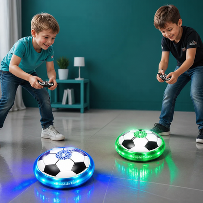 Ferngesteuerter Fußball-Seifenblasenball mit Licht & Musik