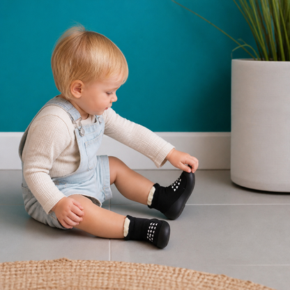 Baby-Sockenschuhe – Leichte & atmungsaktive Lauflernschuhe