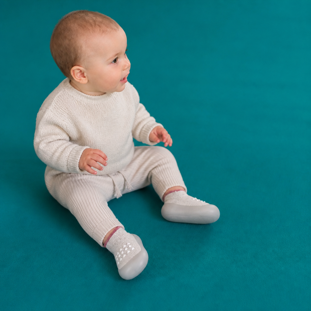 Baby-Sockenschuhe – Leichte & atmungsaktive Lauflernschuhe